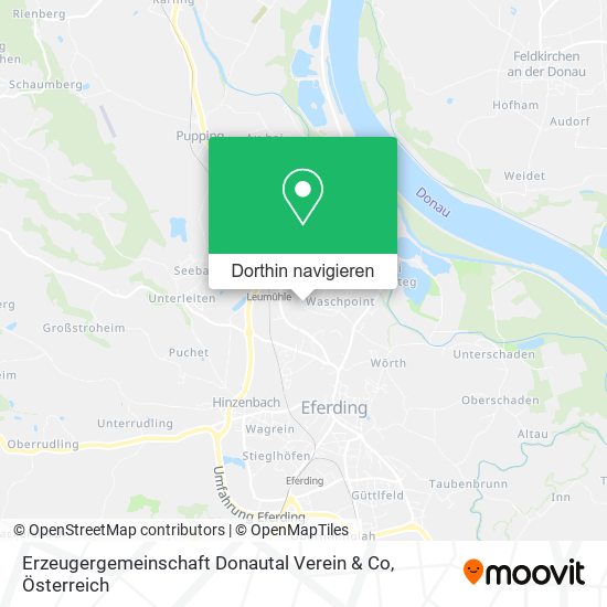 Erzeugergemeinschaft Donautal Verein & Co Karte