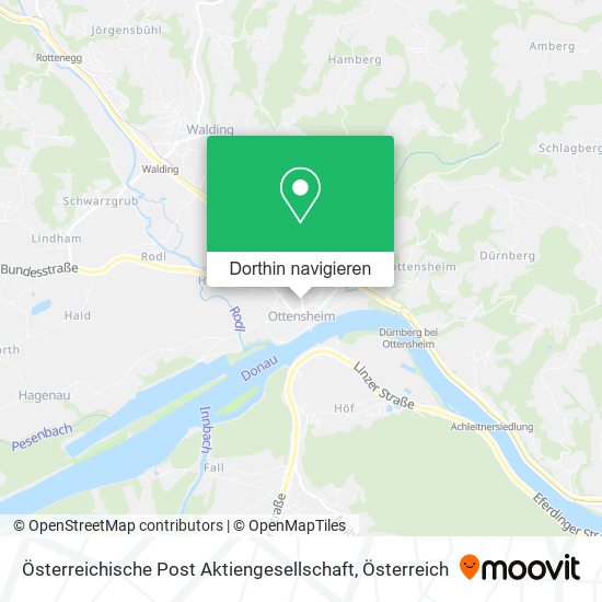 Österreichische Post Aktiengesellschaft Karte