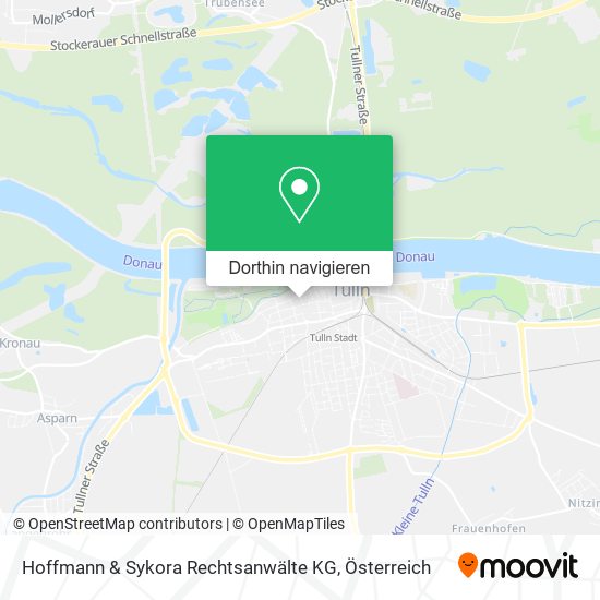 Hoffmann & Sykora Rechtsanwälte KG Karte