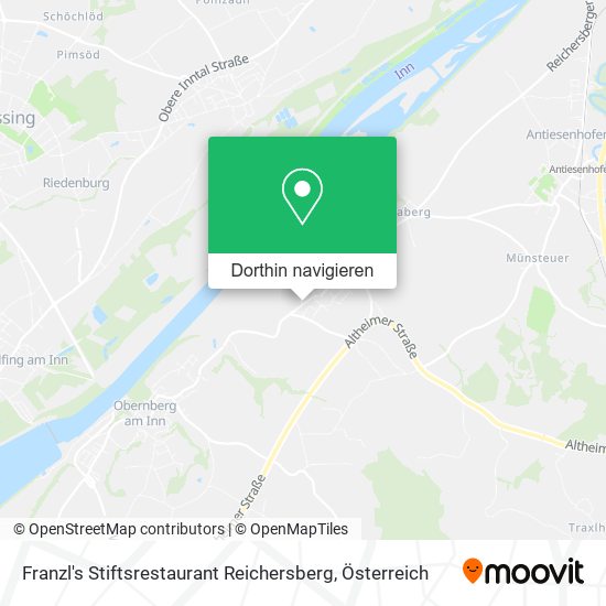 Franzl's Stiftsrestaurant Reichersberg Karte