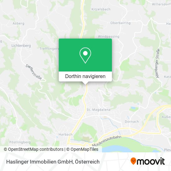 Haslinger Immobilien GmbH Karte