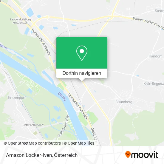 Amazon Locker-Iven Karte
