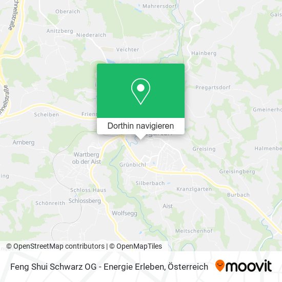 Feng Shui Schwarz OG - Energie Erleben Karte