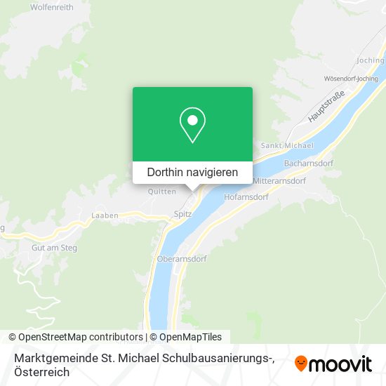 Marktgemeinde St. Michael Schulbausanierungs- Karte