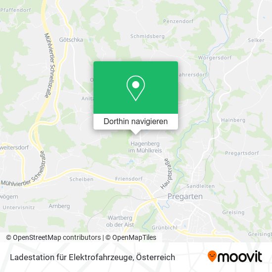 Ladestation für Elektrofahrzeuge Karte