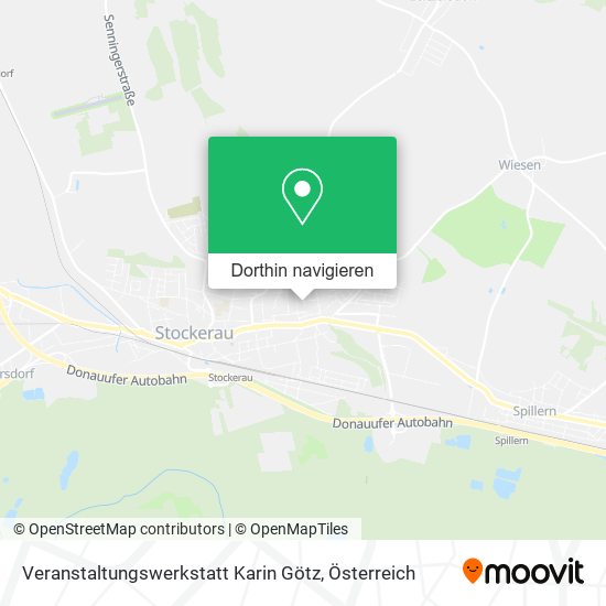 Veranstaltungswerkstatt Karin Götz Karte