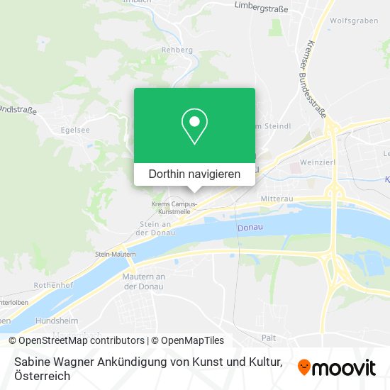 Sabine Wagner Ankündigung von Kunst und Kultur Karte