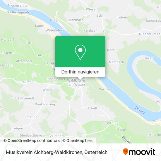 Musikverein Aichberg-Waldkirchen Karte