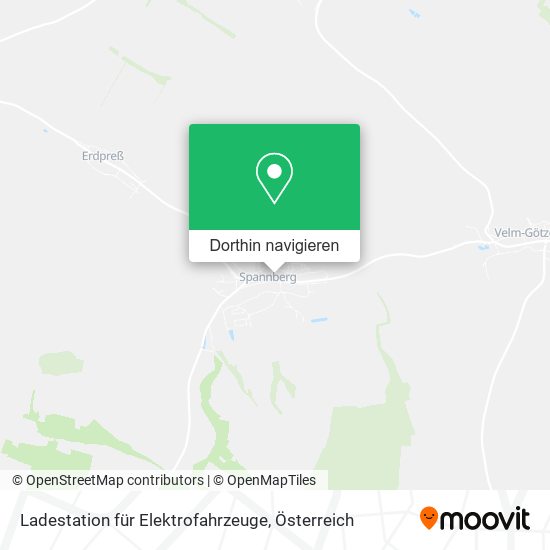 Ladestation für Elektrofahrzeuge Karte