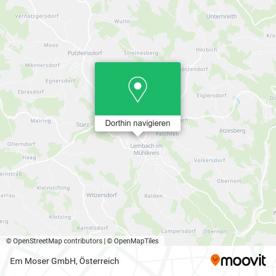 Em Moser GmbH Karte