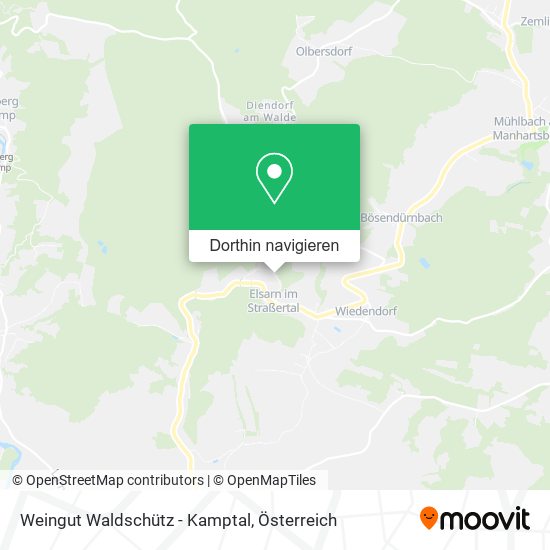 Weingut Waldschütz - Kamptal Karte