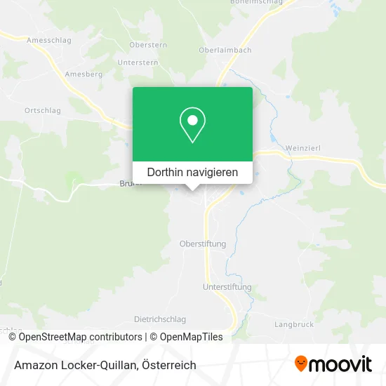 Amazon Locker-Quillan Karte