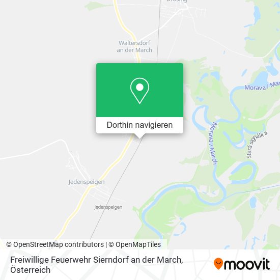 Freiwillige Feuerwehr Sierndorf an der March Karte