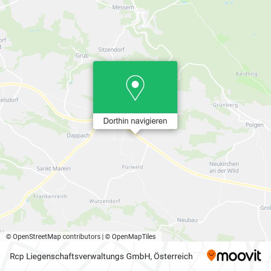 Rcp Liegenschaftsverwaltungs GmbH Karte
