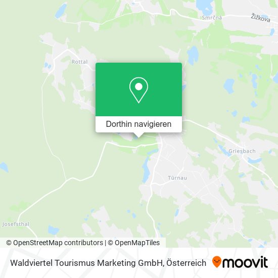 Waldviertel Tourismus Marketing GmbH Karte