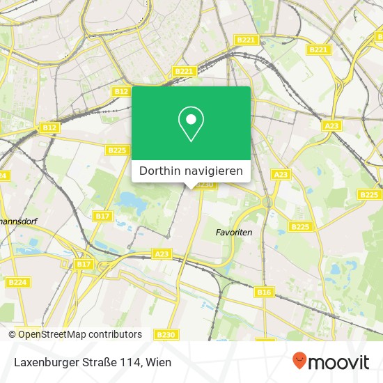 Laxenburger Straße 114 Karte