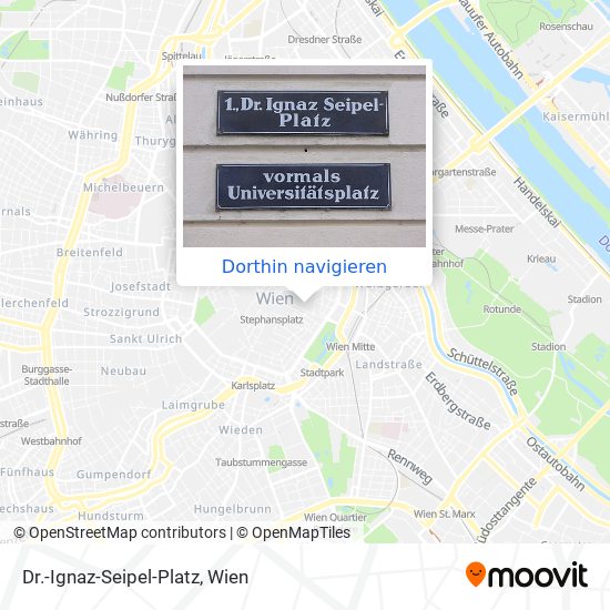 Dr.-Ignaz-Seipel-Platz Karte