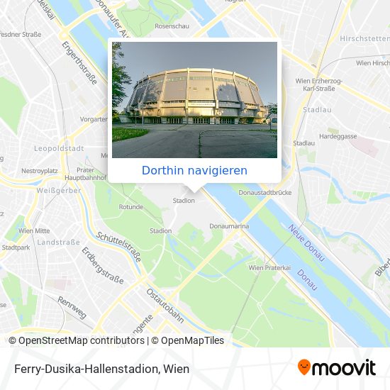 Ferry-Dusika-Hallenstadion Karte