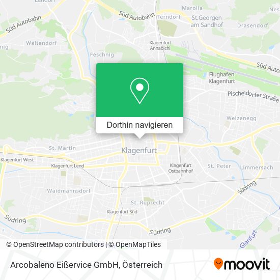 Arcobaleno Eißervice GmbH Karte