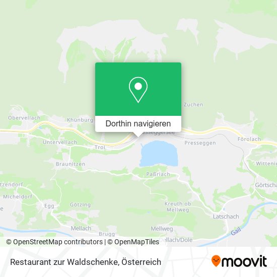 Restaurant zur Waldschenke Karte