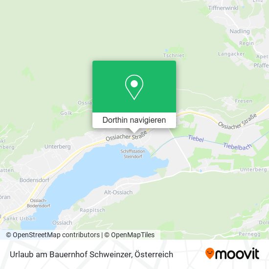 Urlaub am Bauernhof Schweinzer Karte
