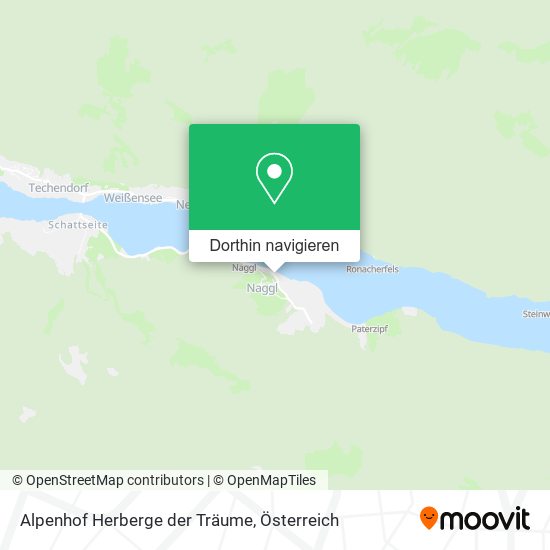 Alpenhof Herberge der Träume Karte