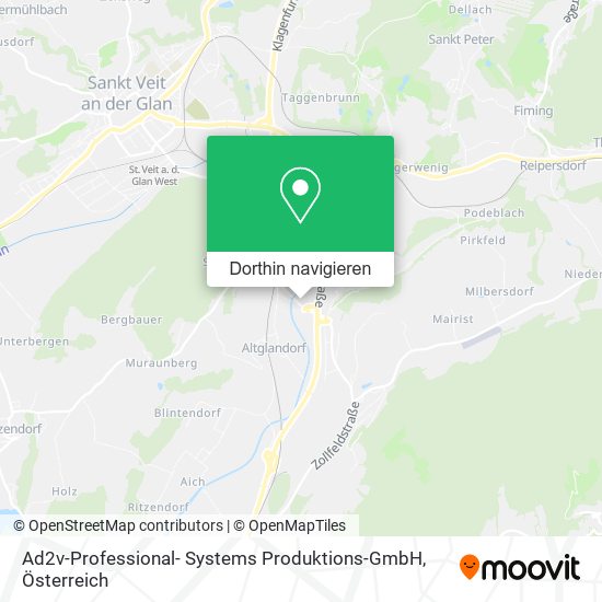 Ad2v-Professional- Systems Produktions-GmbH Karte
