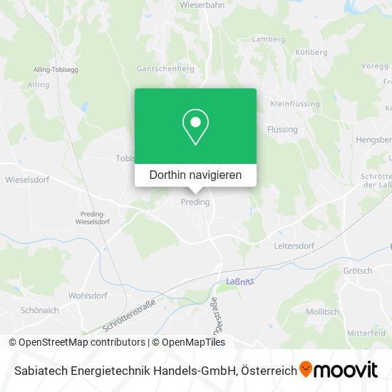 Sabiatech Energietechnik Handels-GmbH Karte