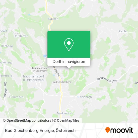 Bad Gleichenberg Energie Karte