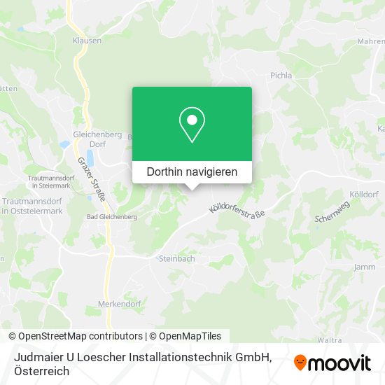 Judmaier U Loescher Installationstechnik GmbH Karte