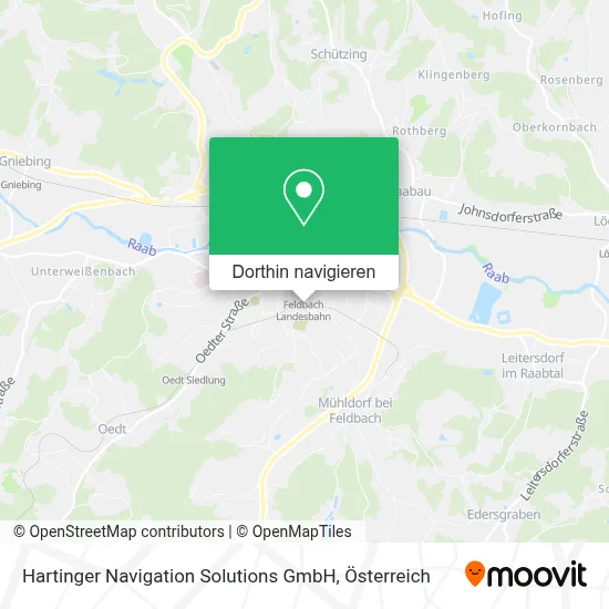 Hartinger Navigation Solutions GmbH Karte