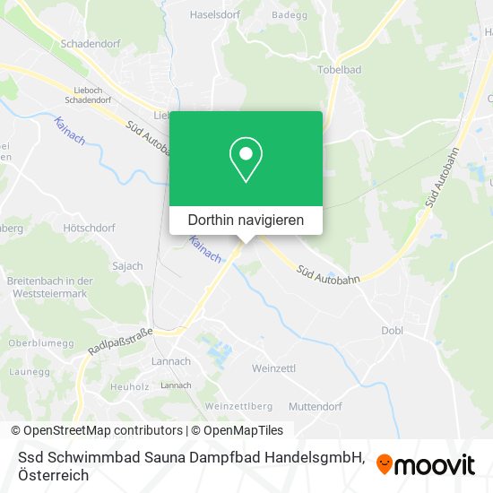 Ssd Schwimmbad Sauna Dampfbad HandelsgmbH Karte