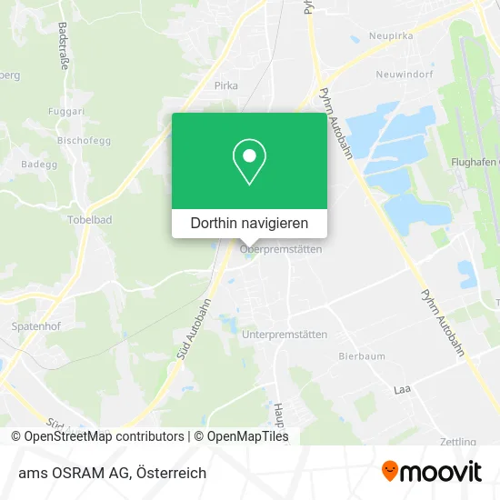ams OSRAM AG Karte