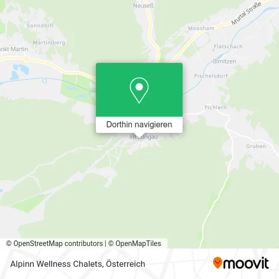 Alpinn Wellness Chalets Karte