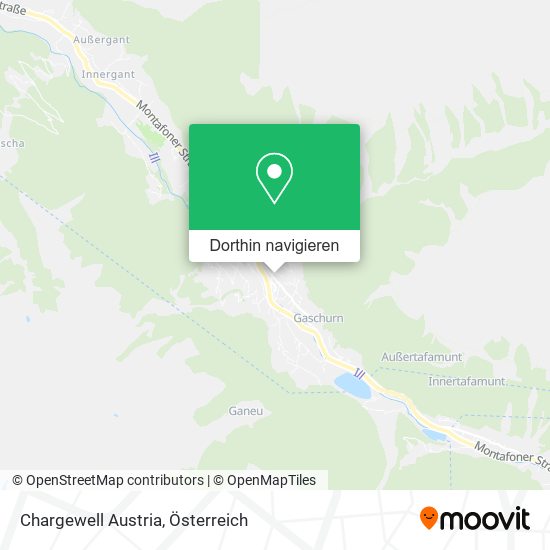 Chargewell Austria Karte