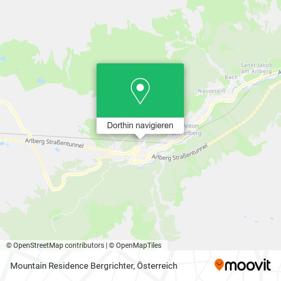 Mountain Residence Bergrichter Karte