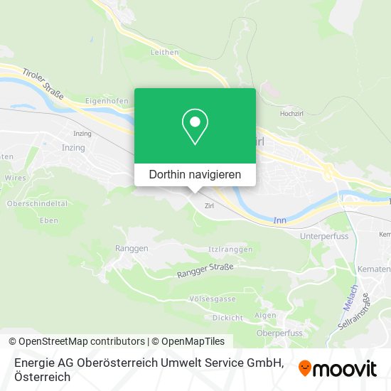 Energie AG Oberösterreich Umwelt Service GmbH Karte