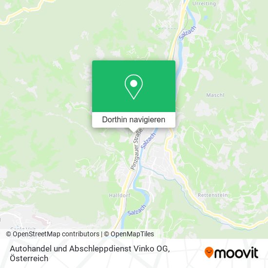 Autohandel und Abschleppdienst Vinko OG Karte