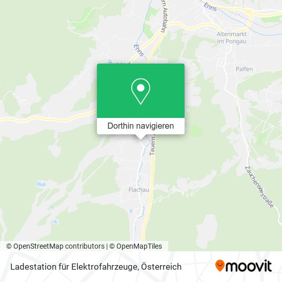 Ladestation für Elektrofahrzeuge Karte