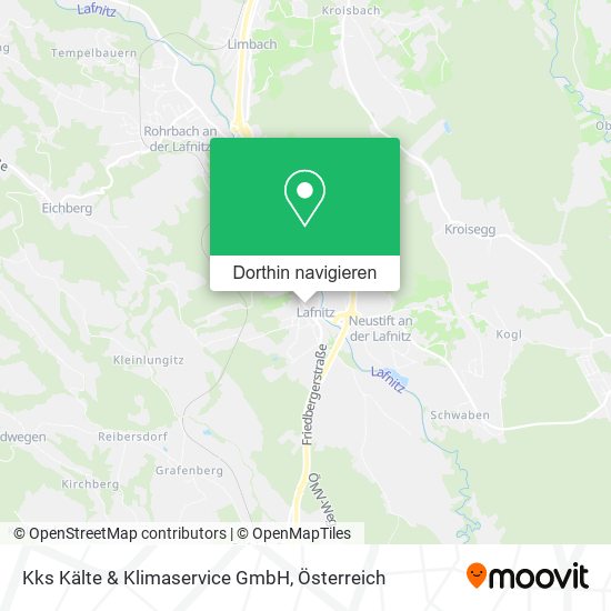 Kks Kälte & Klimaservice GmbH Karte