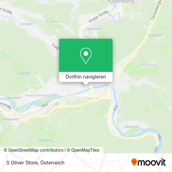 S Oliver Store Karte