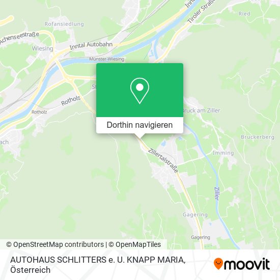 AUTOHAUS SCHLITTERS e. U. KNAPP MARIA Karte