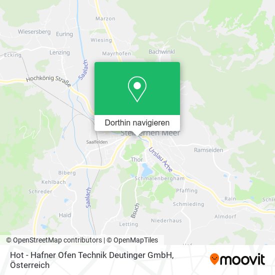 Hot - Hafner Ofen Technik Deutinger GmbH Karte