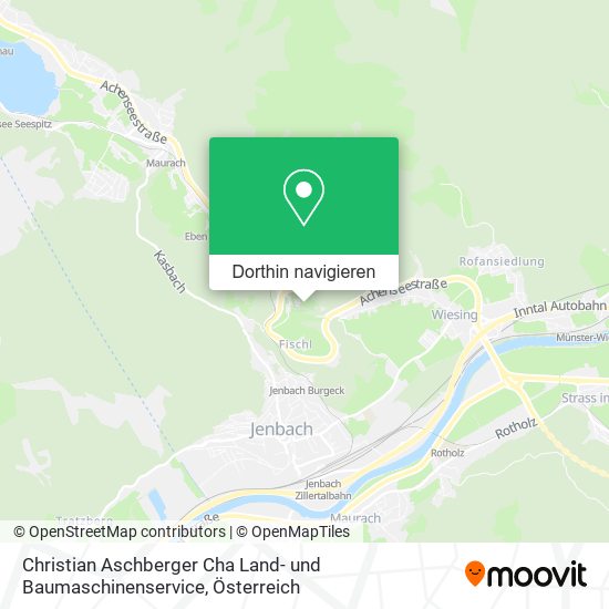 Christian Aschberger Cha Land- und Baumaschinenservice Karte