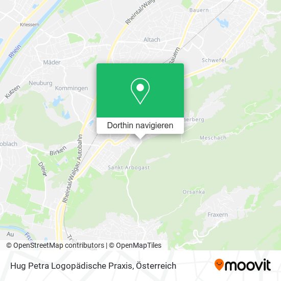Hug Petra Logopädische Praxis Karte
