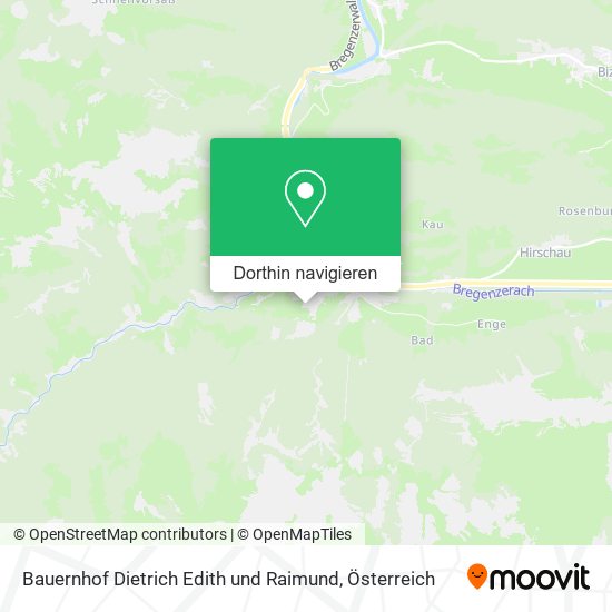 Bauernhof Dietrich Edith und Raimund Karte