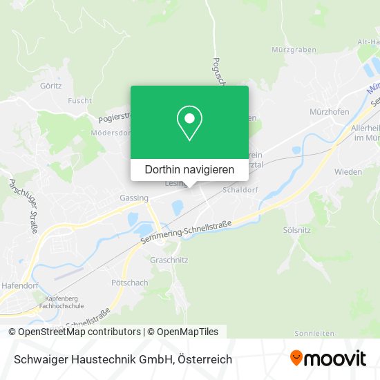 Schwaiger Haustechnik GmbH Karte