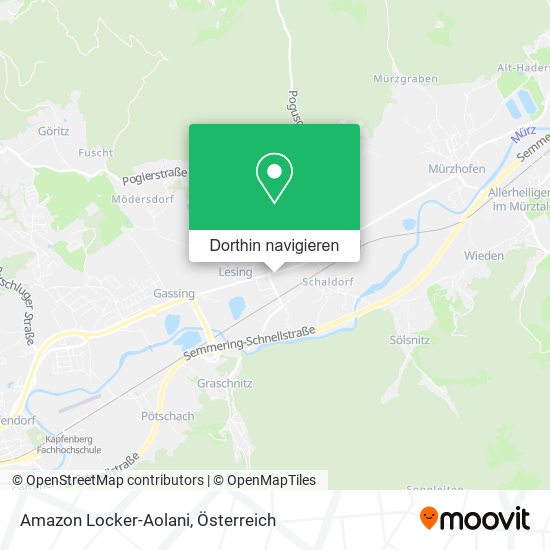 Amazon Locker-Aolani Karte
