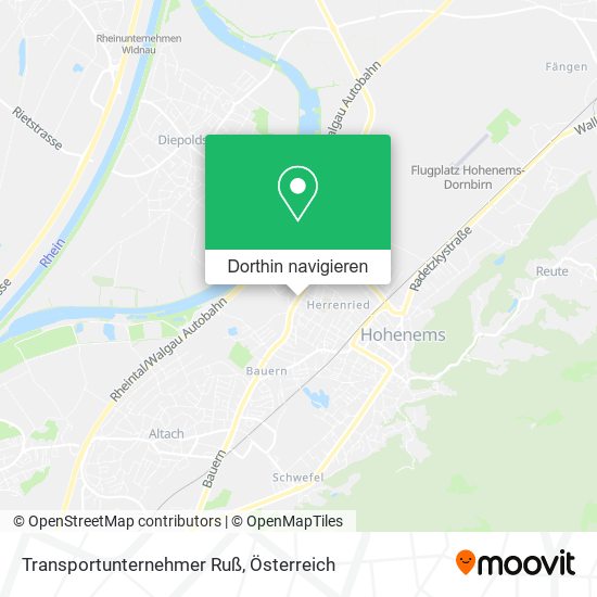 Transportunternehmer Ruß Karte