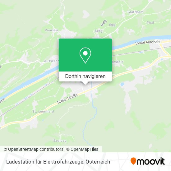 Ladestation für Elektrofahrzeuge Karte